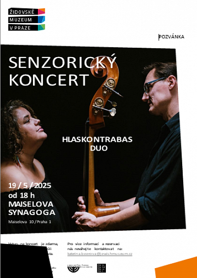 SENZORICKÝ KONCERT V ŽIDOVSKÉM MUZEU V PRAZE