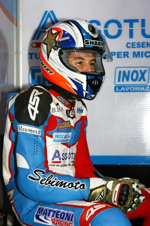 Lukáš v&nbsp;v paddocku