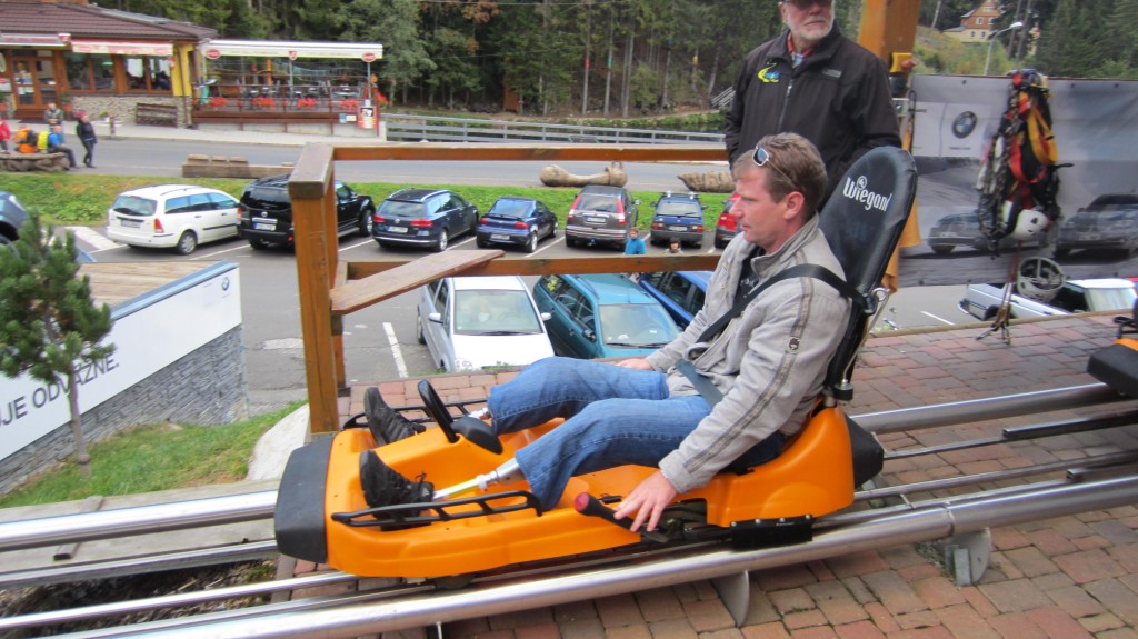 Bobová dráha v&nbsp;Peci pod Sněžkou