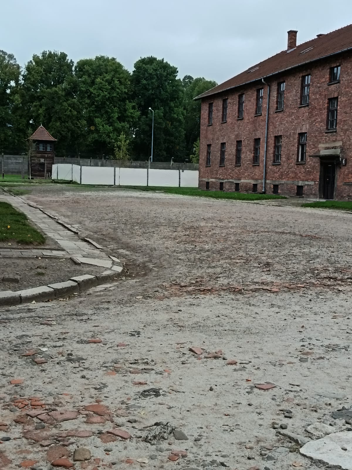Chodníky v Auschwitz I Chodníky v Auschwitz I