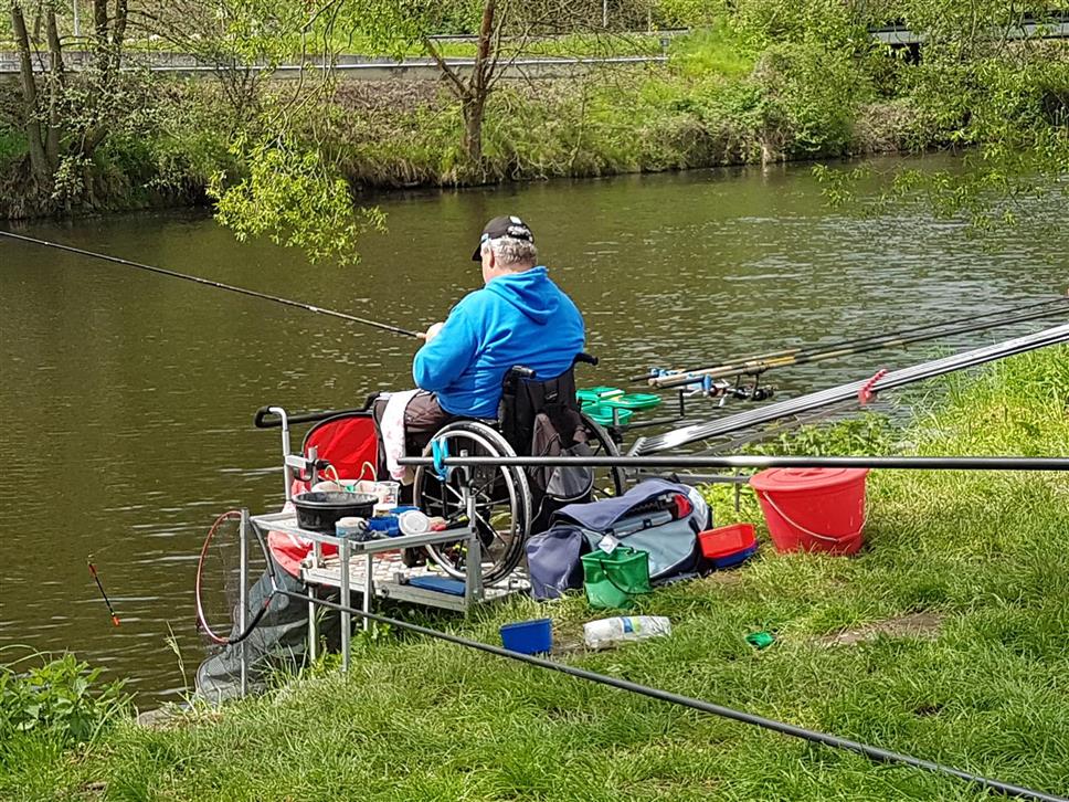 Závody handicapovaných rybářů Závody handicapovaných rybářů
